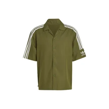 Adidas Shirts Men Olive Green