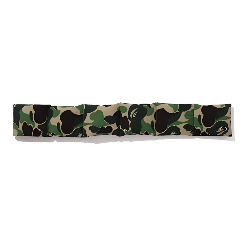 A BATHING APE Abc Camo Pocket Fleece Scarf-3