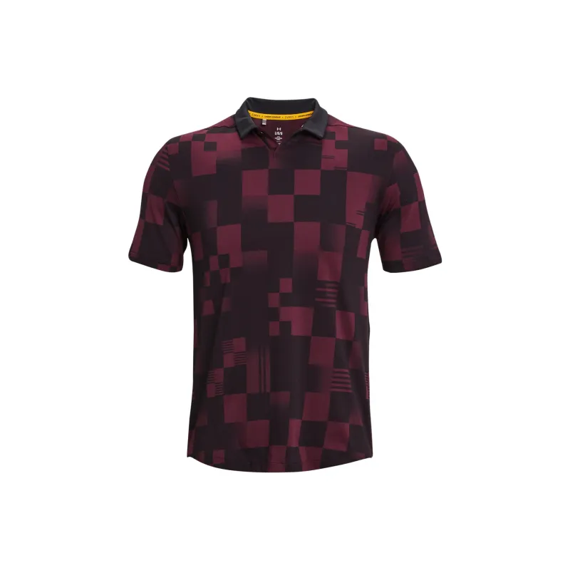 Under Armour Polo Shirts Men Burgundy-0