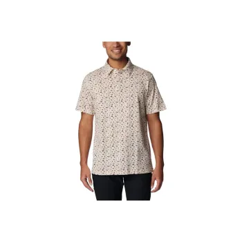 Columbia Polo Shirts Men Light Linen