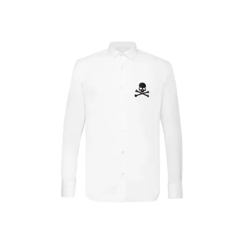 PHILIPP PLEIN Shirts Men White