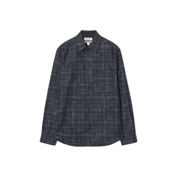 COS Shirts Men Navy Blue