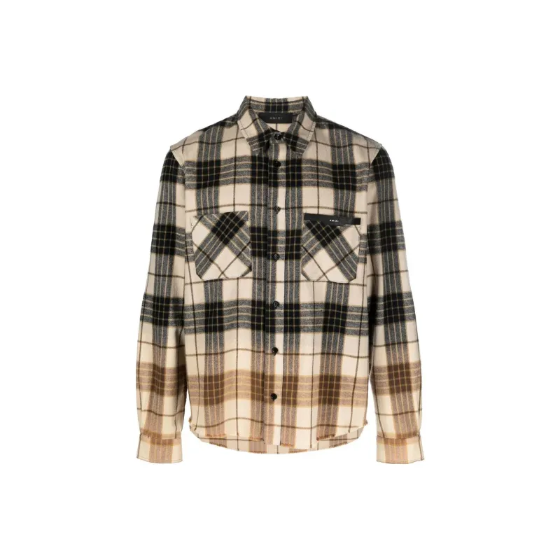 AMIRI Shirts Men Khaki-0