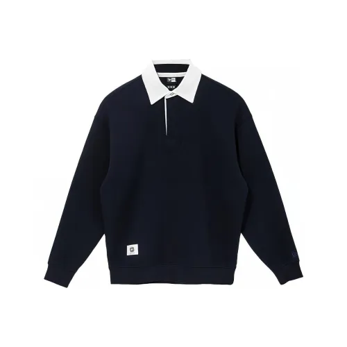 New Era Polo Shirts Unisex Blue