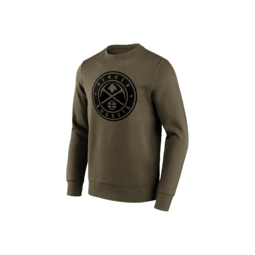 NBA Fanatics Denver Nuggets Sweatshirt Men's Brown