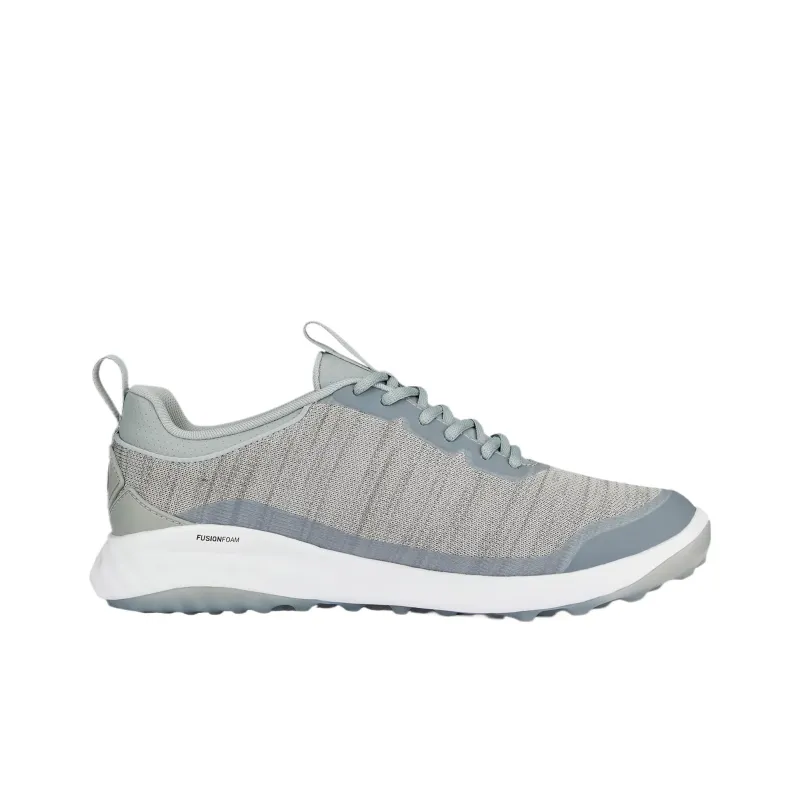 PUMA Fusion Pro Breathable Low Top Golf Shoes Men's Gray-1
