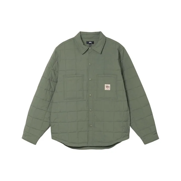 Stussy Quilted Fatigue Shirt-10