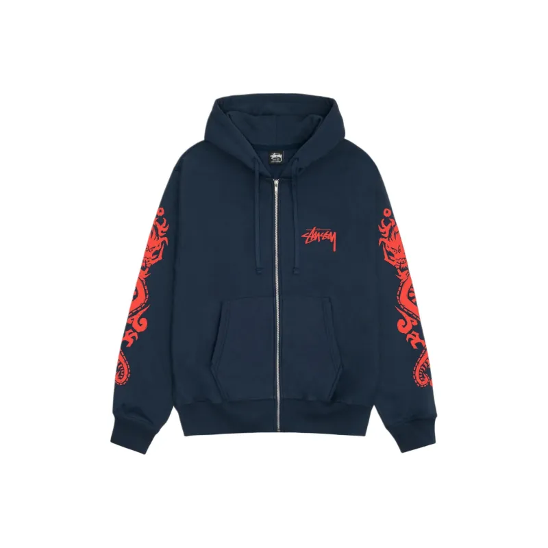 Stussy Dragons Zip Hoodie-6