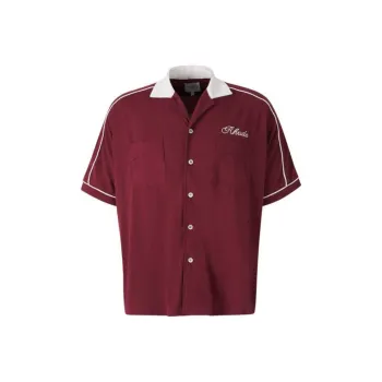 RHUDE Chamonix Mont Blanc Bowling Shirt