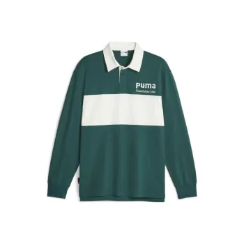 PUMA TEAM Rugby Polo Shirts Men Green
