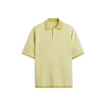 ZARA Polo Shirts Men Lime