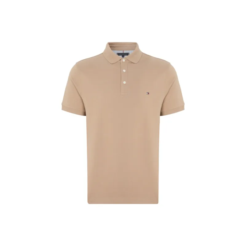 Tommy Hilfiger Logo embroidered Cotton Polo Shirt-14