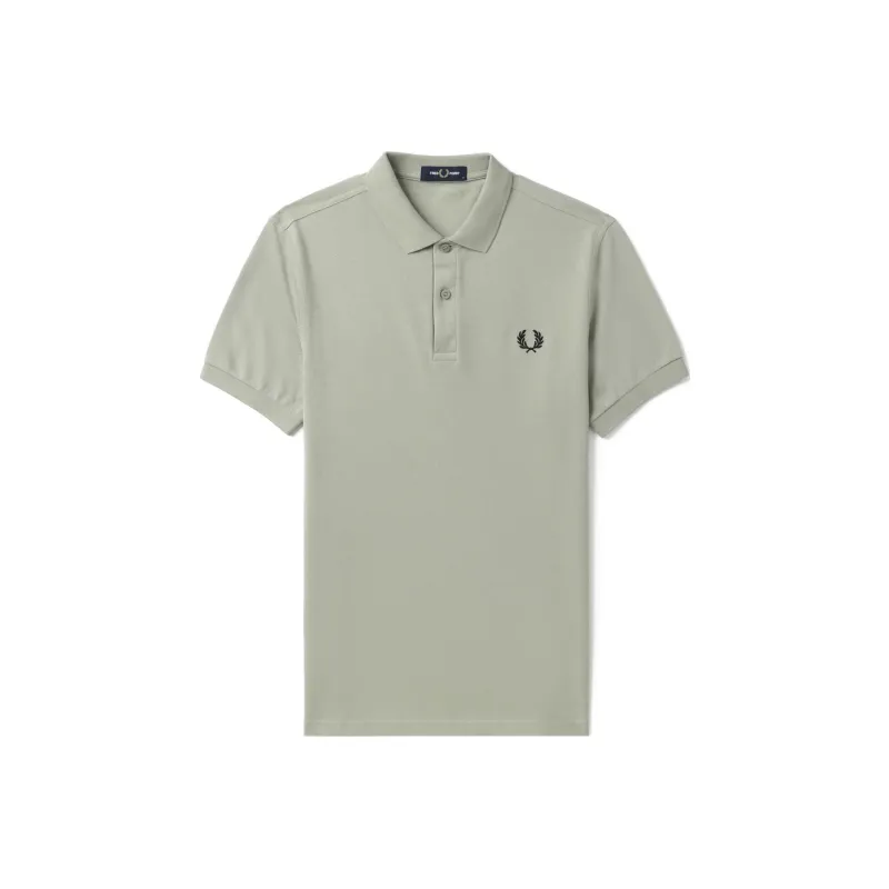 FRED PERRY FW24 Polo Shirt Men's Moss Green-0