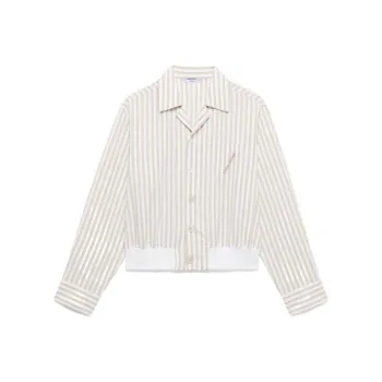 Opening Ceremony Shirts Men Beige Yellow