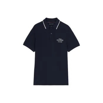 Tommy Hilfiger Polo Shirt Men's Desert Sky