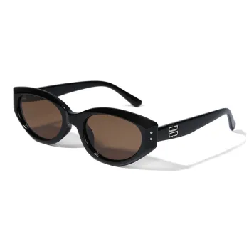 CACUSS Junior TR/Memory Plastic Oval Sunglasses Unisex