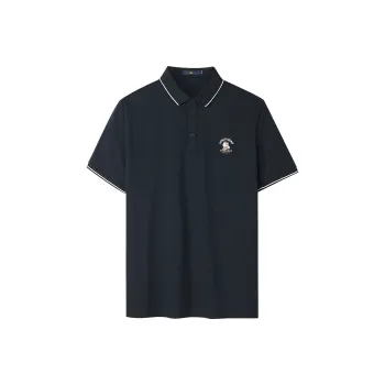 HLA Polo Shirt Men's Navy Blue K6