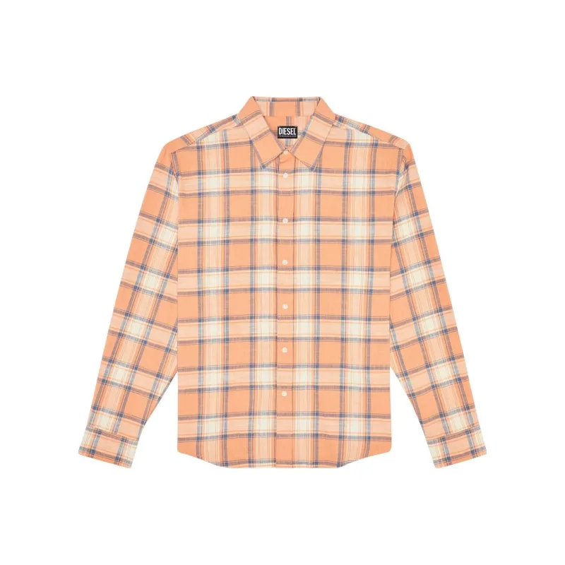 DIESEL Shirts Men Orange-0