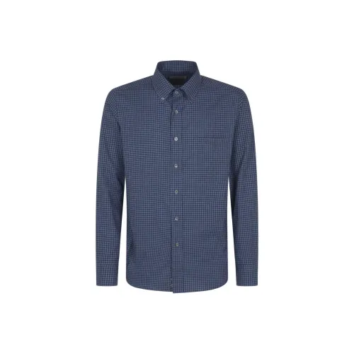 Canali Shirts Men Dark Blue