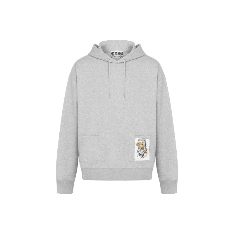 MOSCHINO Teddy Bear print Hoodie-0