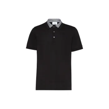 Ferragamo Polo Shirts Men Black
