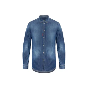 DSQUARED 2 Long Sleeved Denim Shirt