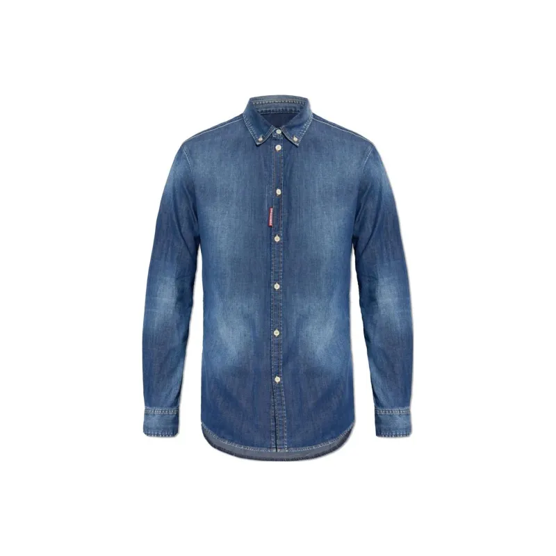 DSQUARED 2 Long Sleeved Denim Shirt-0