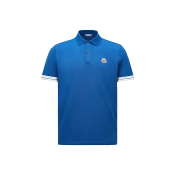 Moncler Logo Piquet Polo Shirt