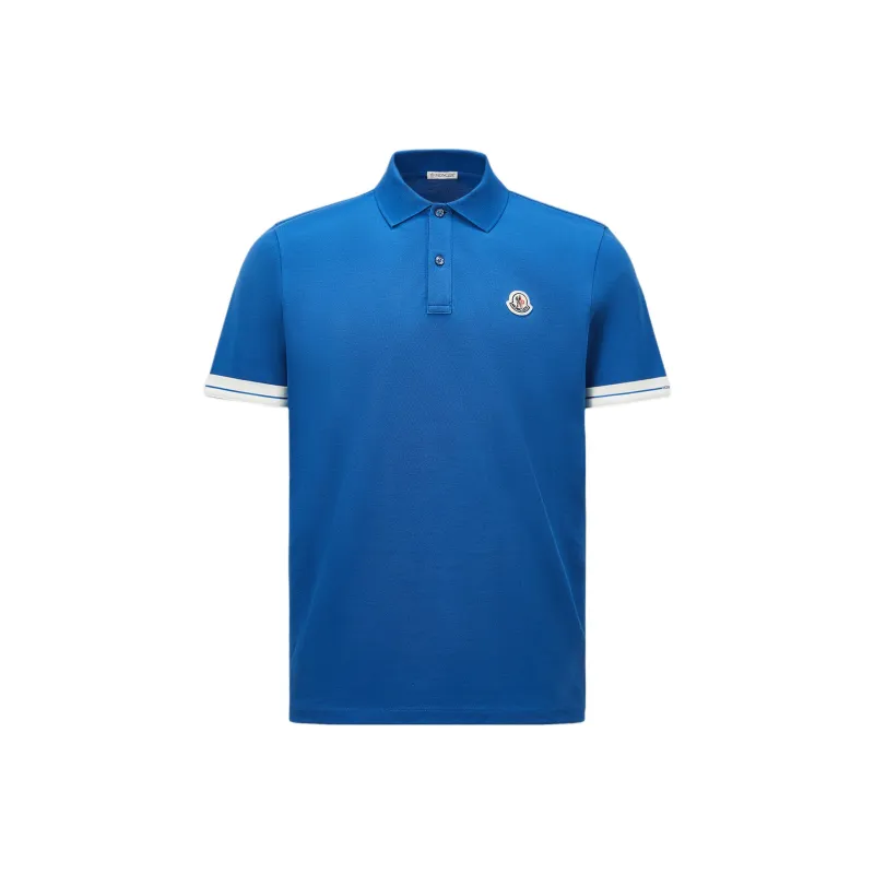 Moncler Logo Piquet Polo Shirt-0
