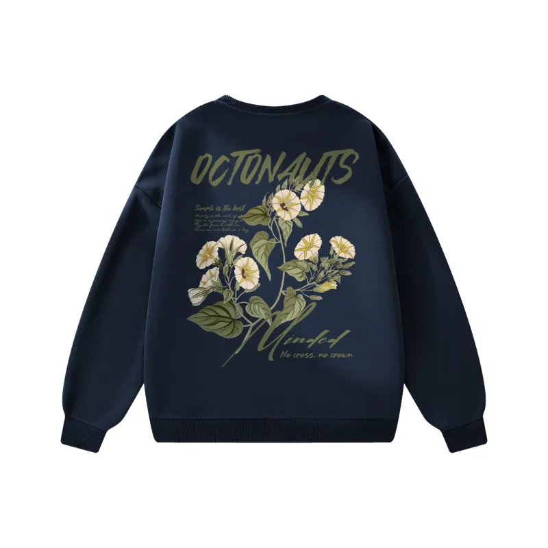Small Columns Under The Sea Sweatshirt Unisex-2
