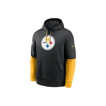 Nike Pittsburgh Steelers Sideline Team Issue Club Men's Nike Nfl Pullover Hoodie