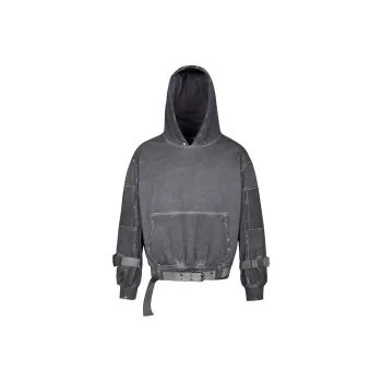 Merge Lab. Sweatshirt Unisex Dirty Dyed Distressed