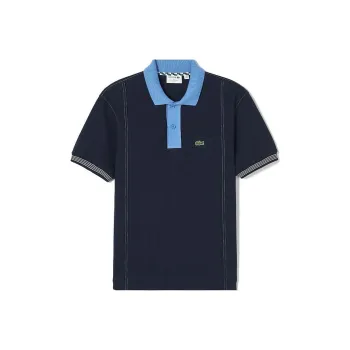 LACOSTE Polo Shirts Men Navy Blue