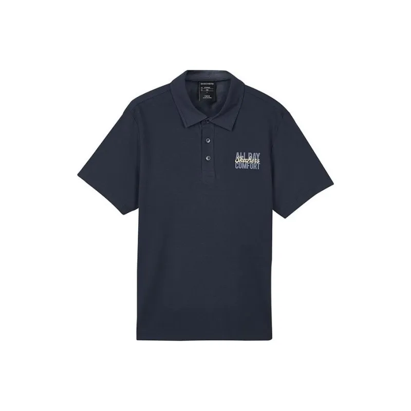 Skechers Polo Shirts Men Black-0