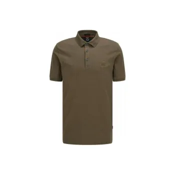 HUGO BOSS Polo Shirt Men's Khaki Green