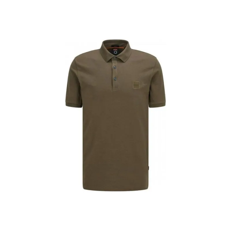 HUGO BOSS Polo Shirt Men's Khaki Green-0
