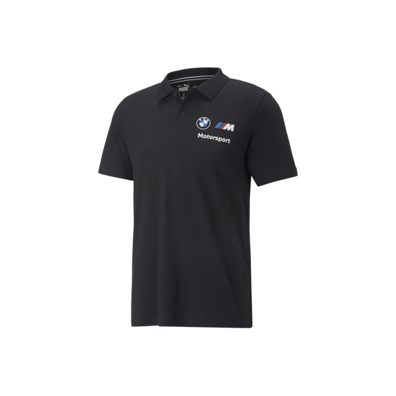 PUMA x BMW Collaboration Motorsport Essentials Polo Shirt Men's Black-0