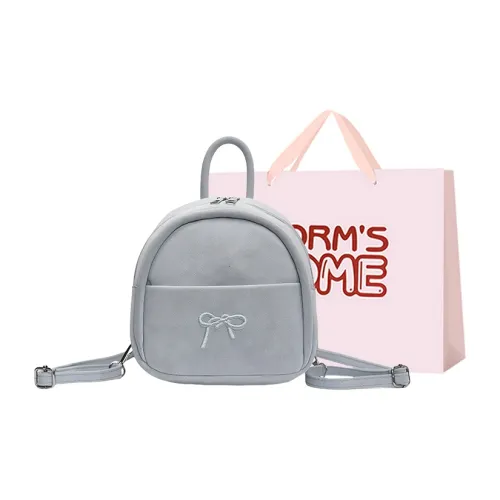 Worm's Home PU Backpack Regular Women's Multicolor