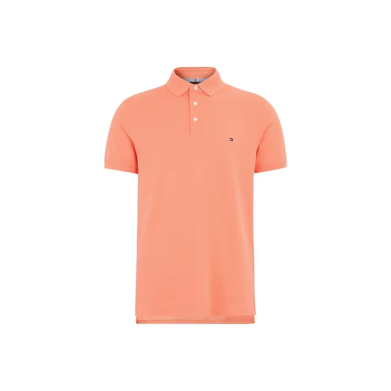 Tommy Hilfiger Logo embroidered Cotton Polo Shirt-29