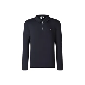 FILA Polo Shirt Men's RD Royal Blue