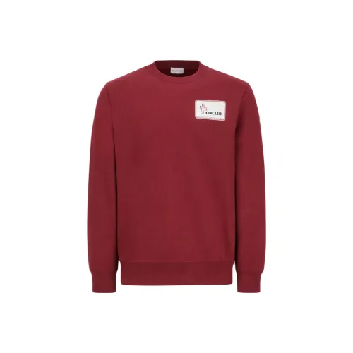 Moncler Sweatshirts Men Red