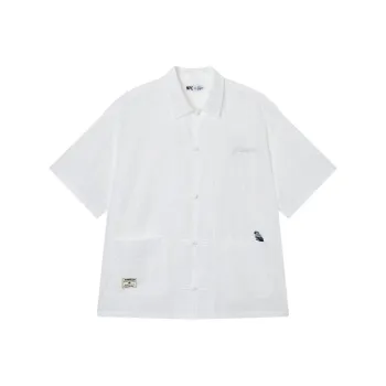 NPC Short-Sleeved Shirt For Men-Chinoiserie Languid Man Unisex