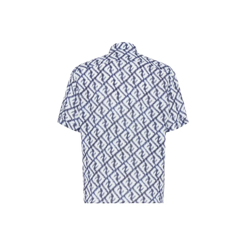 FENDI FF Printed Oversized Shirt-0