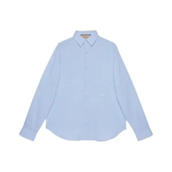 GUCCI SS23 Shirt Men's Light Blue