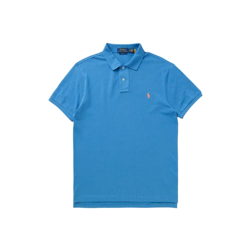 Polo Ralph Lauren Logo Embroidered Short Sleeved Polo Shirt-0