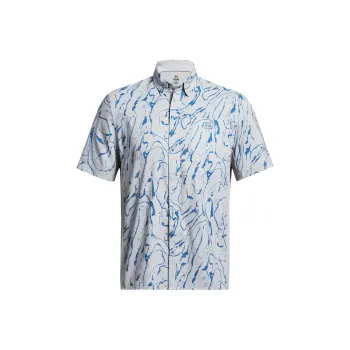 Under Armour UA Fish Pro Shirt Men's Modern Gray