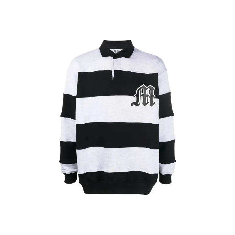 MSGM Polo Shirts Men Black-0