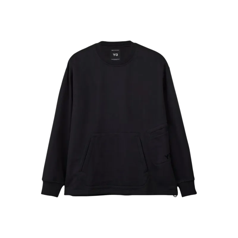 Y 3 Free Shipping With AdiClub Y 3 Loose Crew Sweater-0