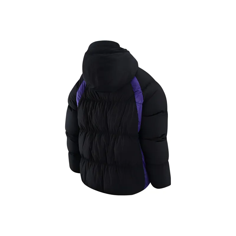 Jordan Puffer Jacket Lakers Team Men's Black-1