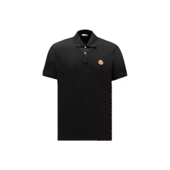 Moncler Polo Shirts Men Black